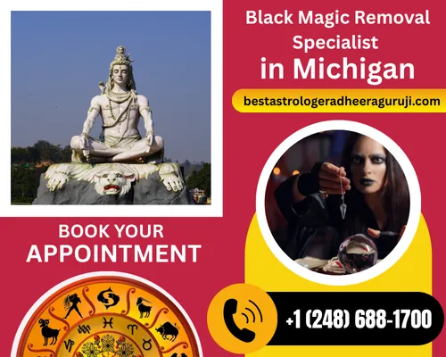 Top Black Magic Removal Specialist Astrologer in Michigan - Astrologer Adheera