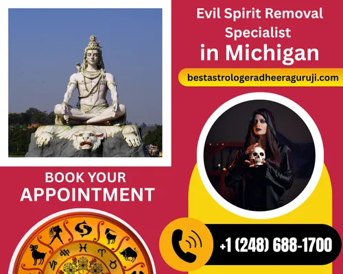 Expert Evil Spirit Removal Specialist Astrologer in Michigan - Astrologer Adheera
